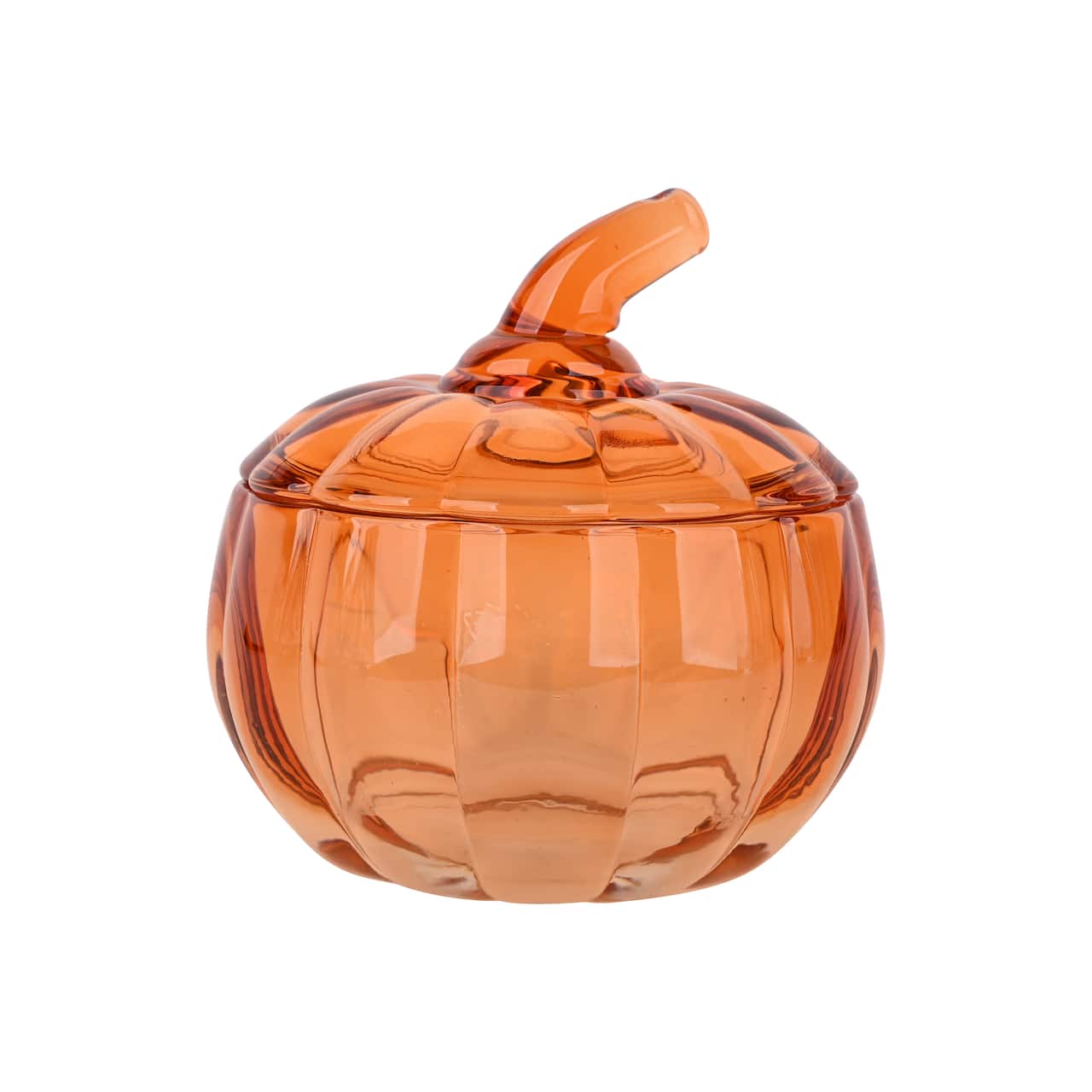 4" Pumpkin Glass Container by Ashland®